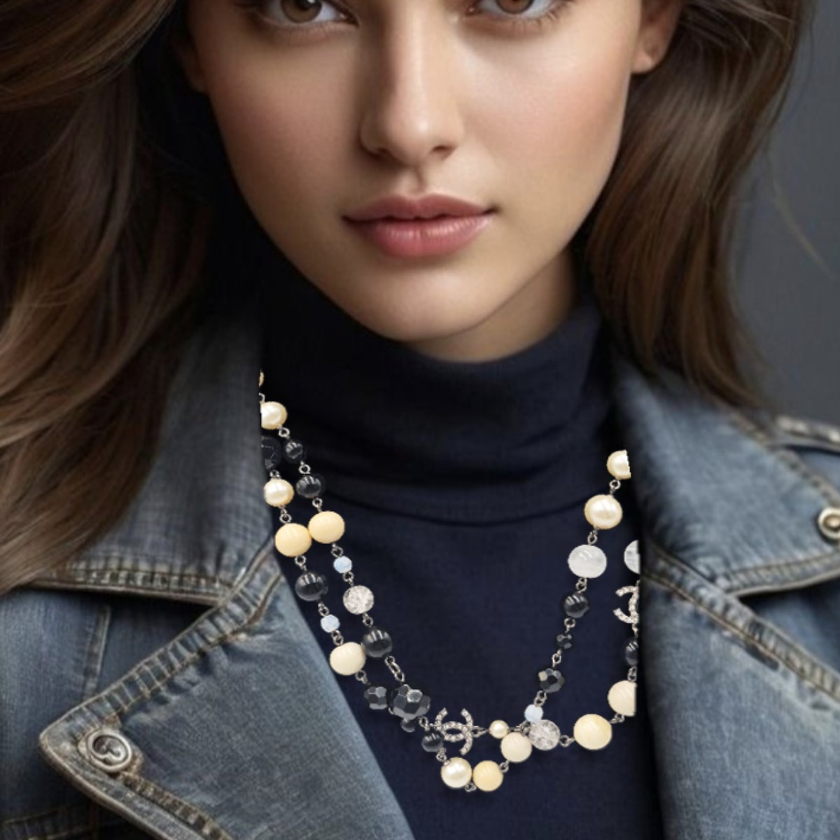 シャネル ココマーク パール ネックレス