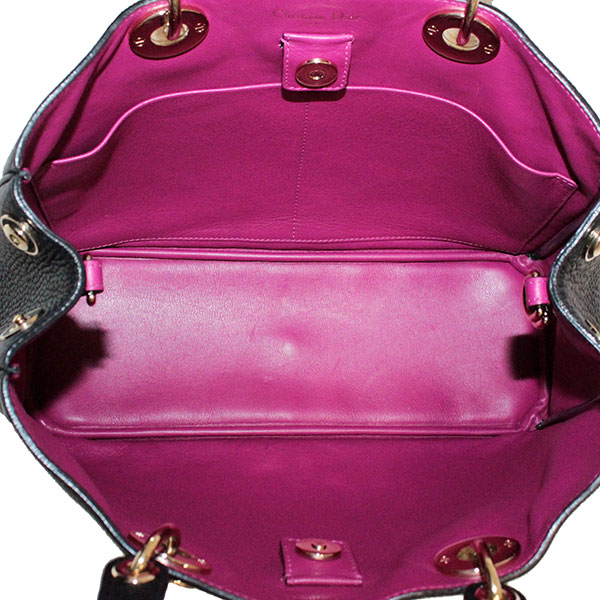 Christian Dior　ディオール　バッグ　ディオリッシモ　ピンクハンドバッグ